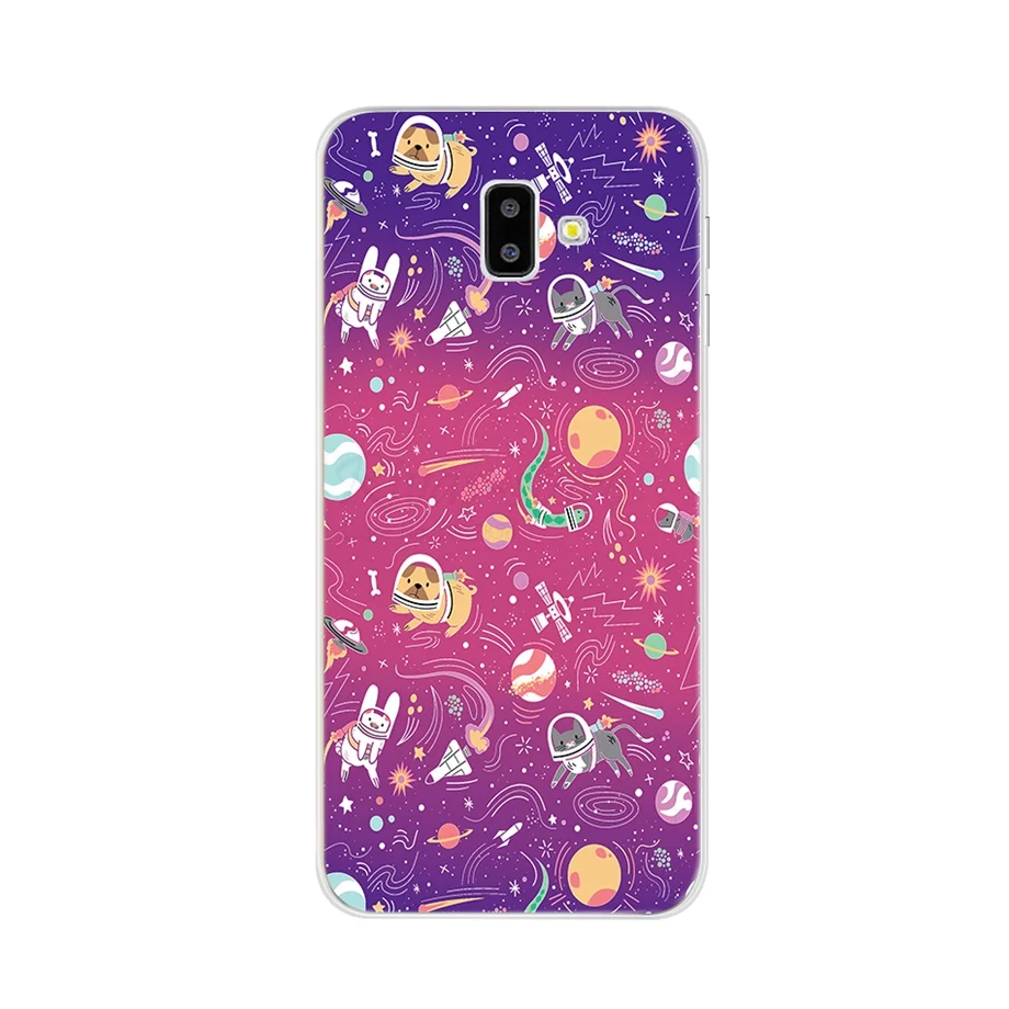 Для Funda samsung Galaxy A6 A8 чехол Бампер Мягкий ТПУ силиконовый чехол для телефона для Coque samsung A6 J4 J6 A8 Plus чехол - Цвет: Светло-зеленый