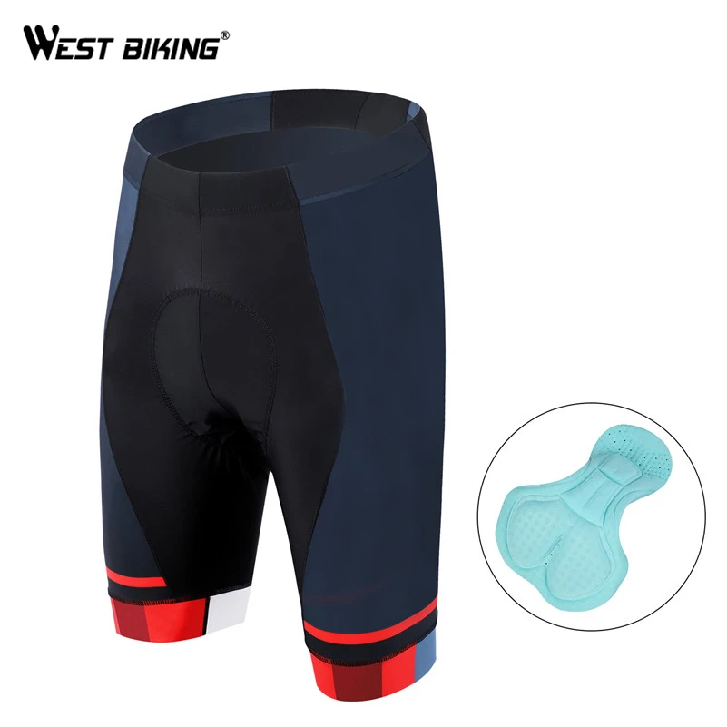 WEST BIKING Велоспорт Джерси наборы дышащая летняя одежда Велоспорт одежда лайкра быстросохнущая MTB велосипедная Форма велосипед спортивный костюм - Цвет: Only Pants