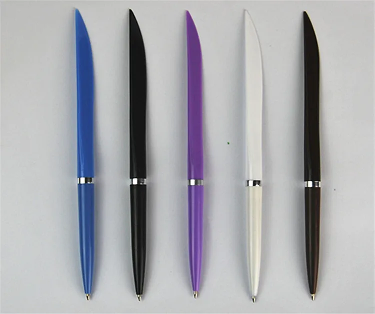 

700 pcs 5 colors New design Ballpoint pen knife can Cutting paper Stationery ballpen Office school Promotion gift