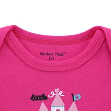 Mother Nest 3 PCS/lot Baby Romper Girl Boy Short Sleeve Leopard Print Summer Clothing Set for Newborn Next Jumpsuits & Rompers
