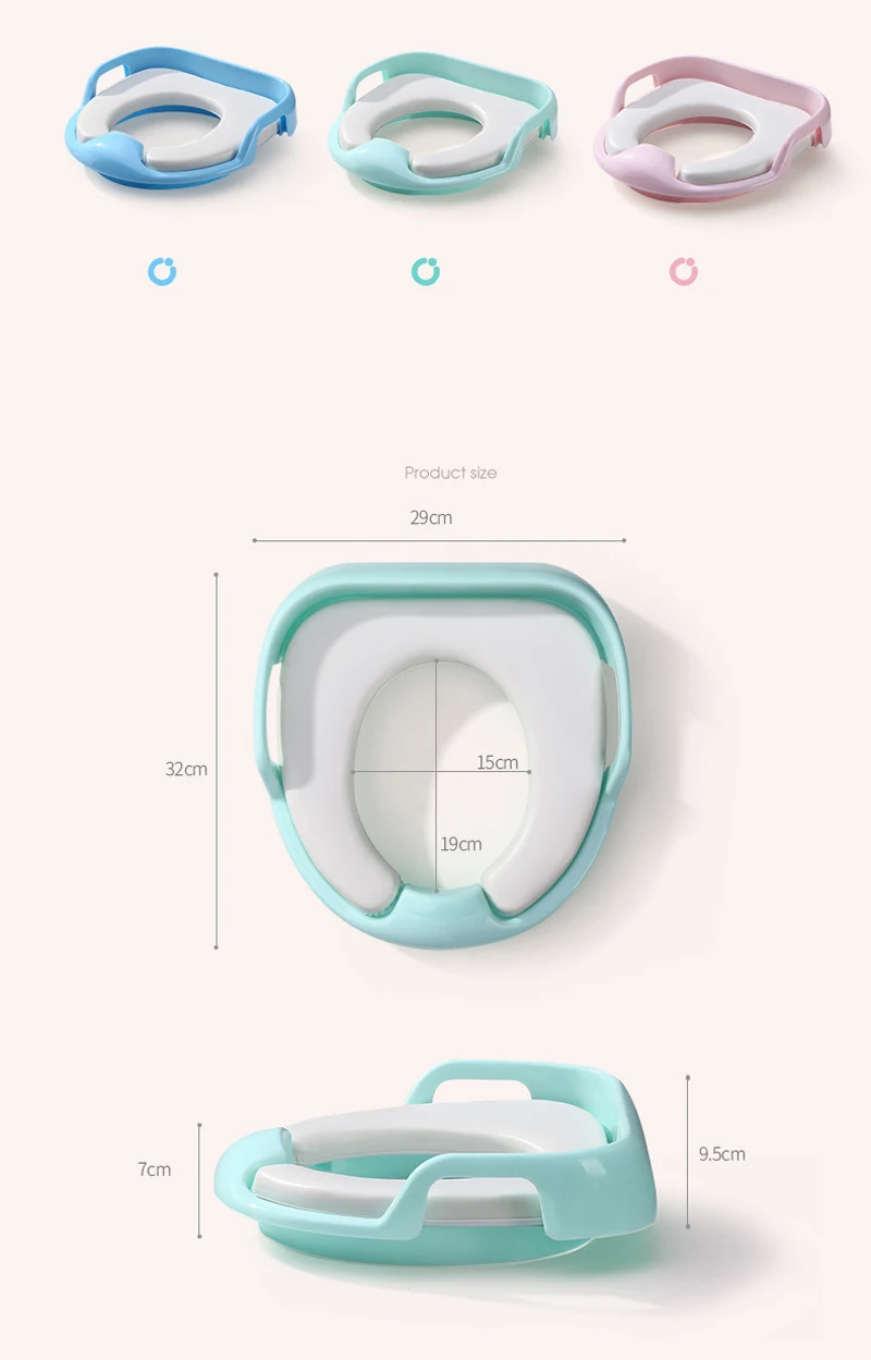 Детский горшок, детское сиденье для унитаза, мягкое сиденье для подушки для девочек и мальчиков, детские кроссовки, детское сиденье с ручкой, съемное сидение на унитаз