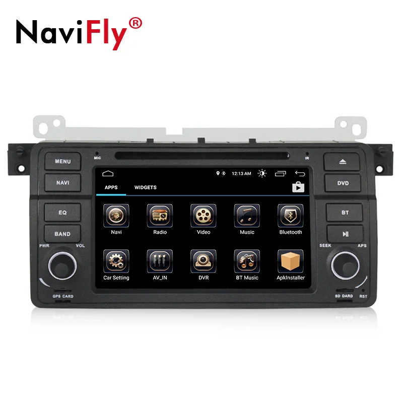 

Android 8.1 1024*600 Car dvd multimedia player radio audio for BMW E46 M3 With GPS Navigation BT SD USB RDS free MAP MIC Canbus