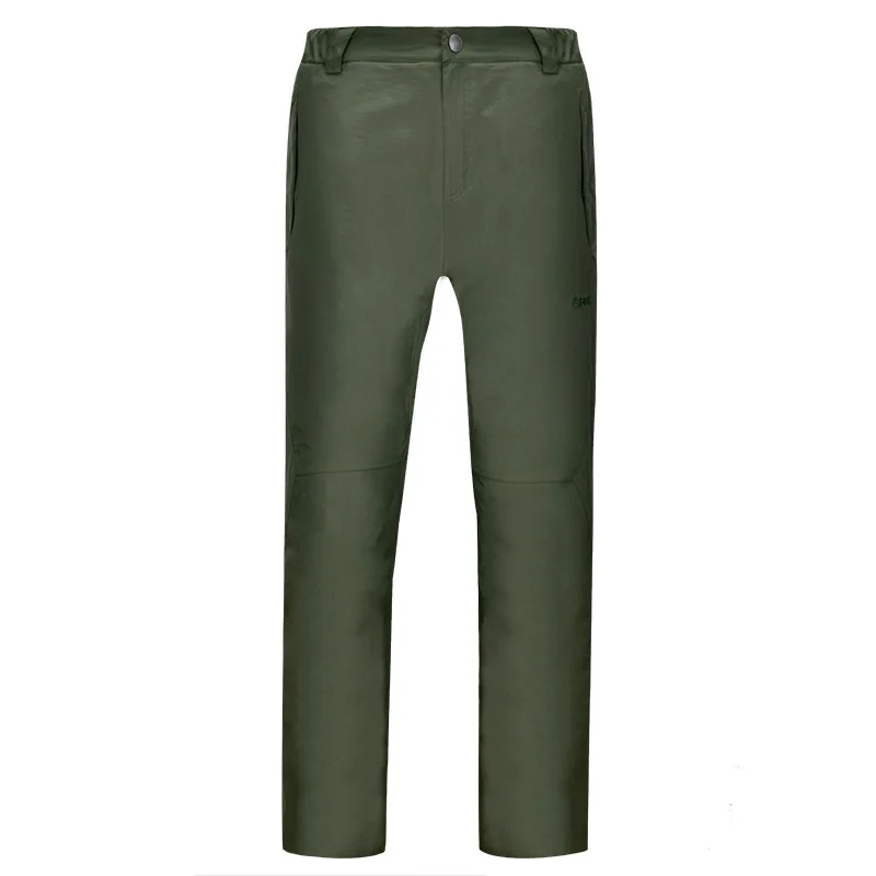 Rax походные брюки мужские ветрозащитные зимние теплые уличные спортивные штаны дышащие альпинистские рыболовные брюки армейские треккинговые брюки - Цвет: army green