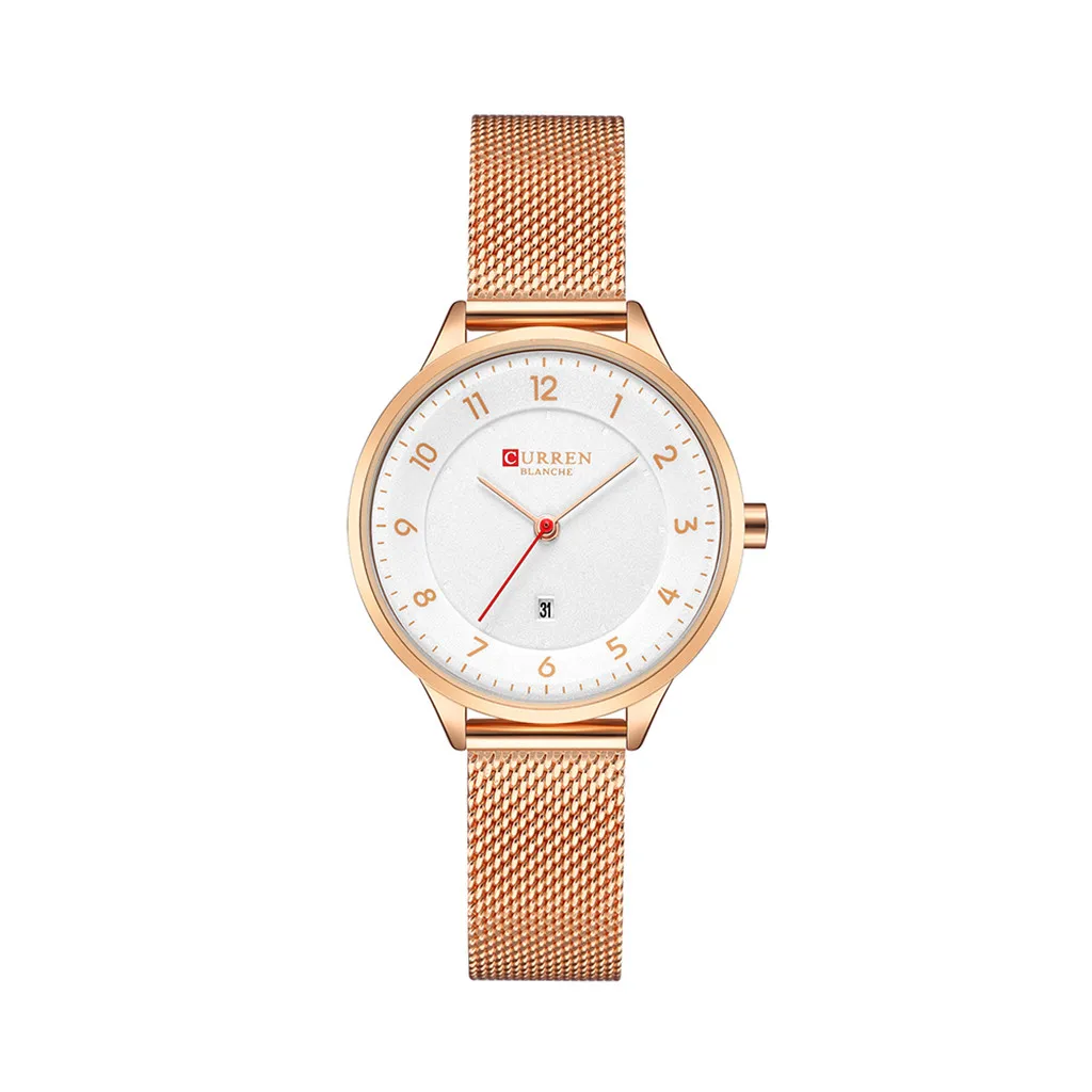 

Small Dial Ladies Waterproof Watch Ultra Thin Calendar Quartz Mesh Belt Watch Relogio Feminino Reloj Mujer Bayan Kol Saati #20