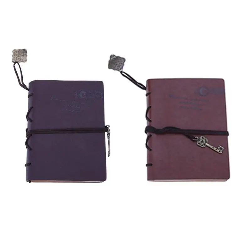 Vintage PU Leather Diary Notebook Retro Kraft Paper Key String Note Book Stationery Gift Traveler Journal Notepad Sketchbook Vintage PU Leather Diary Notebook Retro Kraft Paper Key String Note Book Stationery Gift Traveler Journal Notepad Sketchbook