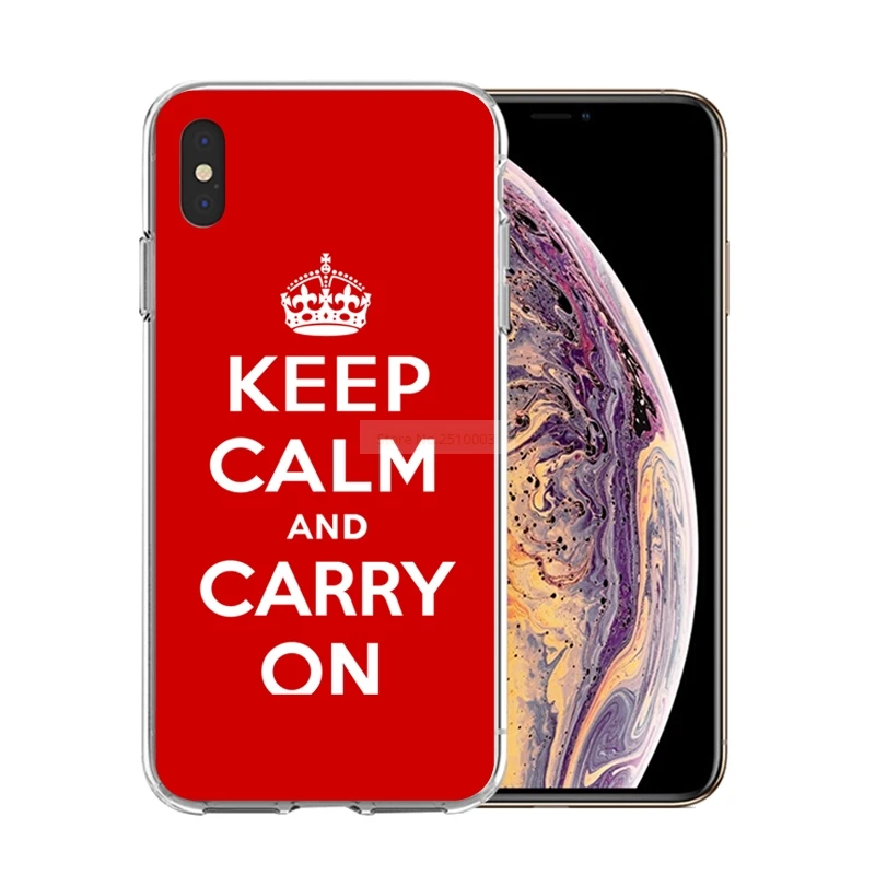 coque iphone xs max keep calm