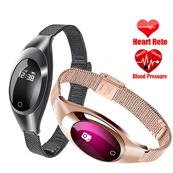 

Ladies Smart Watch Blood Oxygen Heart Rate Call Reminder Fashion Smartband Wristband Wrist Watch for Women Bluetooth Bracelet