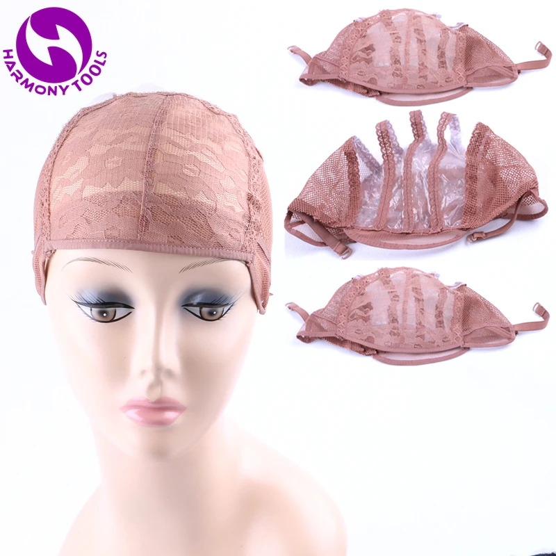 HARMONY 20 Pieces breathable mesh weaving wig caps for making wigs with adjustable strap (Black Brown Blonde in stock) 4 HARMONY 20 Pieces breathable mesh weaving wig caps for making wigs with adjustable strap (Black Brown Blonde in stock) 4