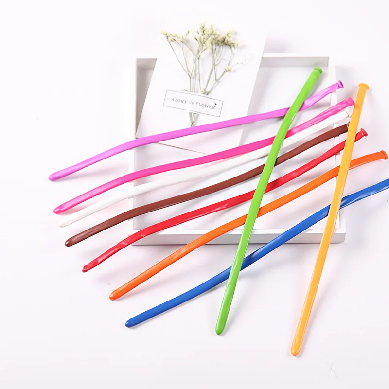 

10inch Magic Latex Balloons Long Strip Balloon Modelling Latex Balloons decorations for home birthday party decorations kids
