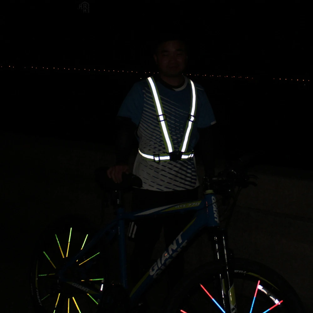 Cheap Unisex Running Light Cycling Safety Vest Bike Bicycle Lights Reflective Cloth For Night Riding Jogging Fishing Accessories 10 Cheap Unisex Running Light Cycling Safety Vest Bike Bicycle Lights Reflective Cloth For Night Riding Jogging Fishing Accessories 10