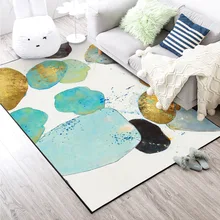 Fashion abstract watercolor green gold stone bedroom door living room bedside mat carpet custom made non-slip plush big size rug Fashion abstract watercolor green gold stone bedroom door living room bedside mat carpet custom made non-slip plush big size rug