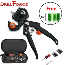 Drillforce садовые инструменты прививка секатор Чоппер прививка резка дерево растение секаторы ножницы+ 3 см прививка пленка лента