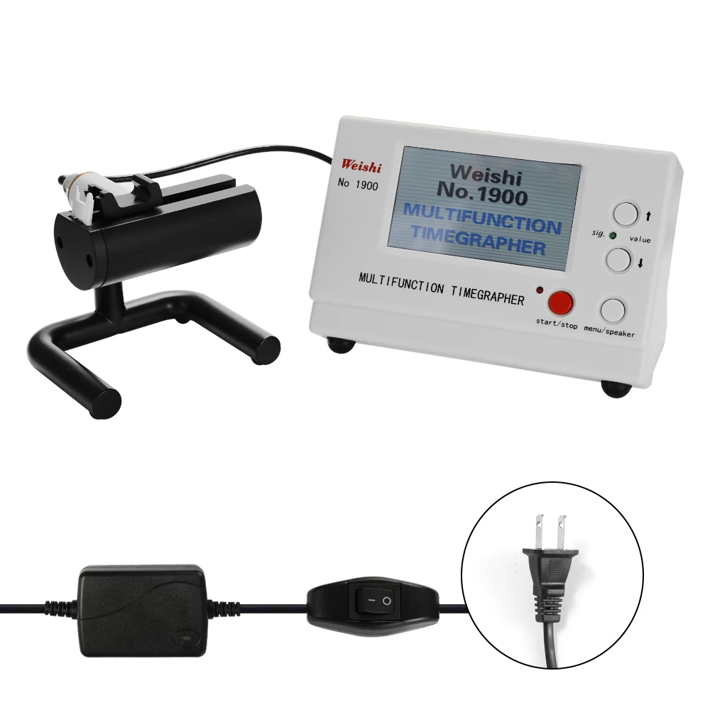 

WeiShi No.1900 Professional Timegrapher Precise Mechanical Watch Test Repairing Tool Instrument