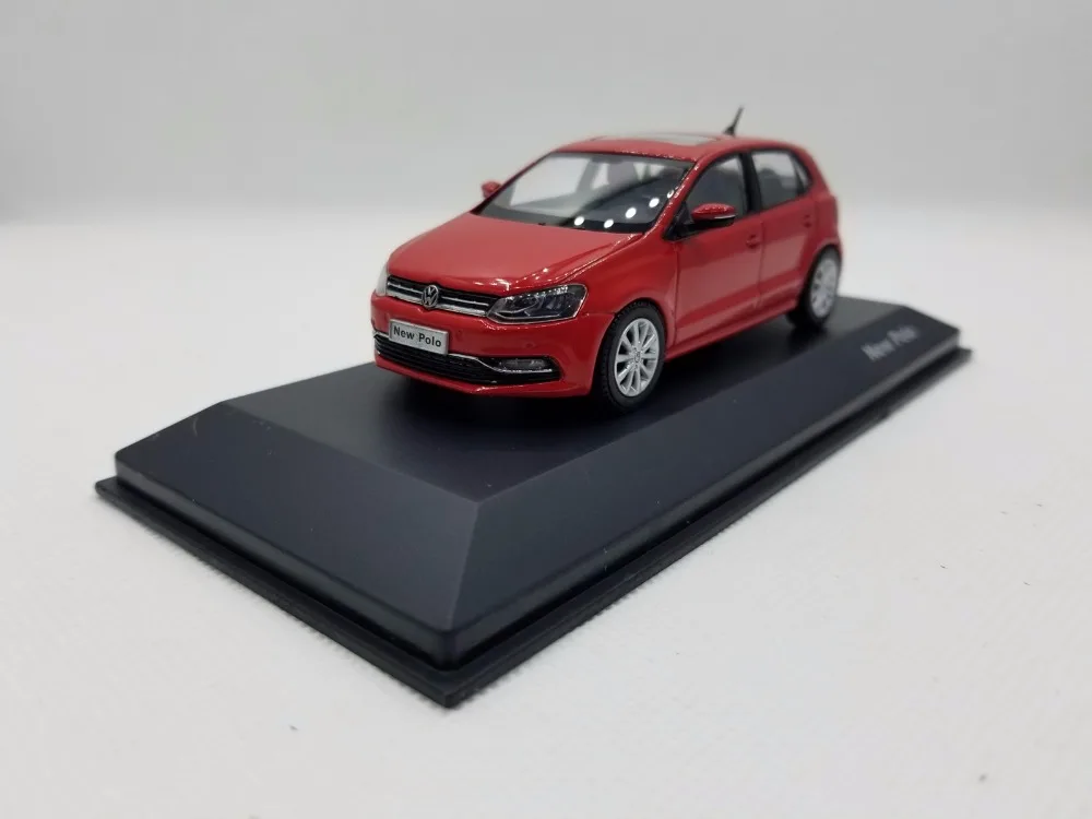 Details about  / Original 1//64 Scale Shanghai Volkswagen NEW POLO Metal Green Alloy Model Car