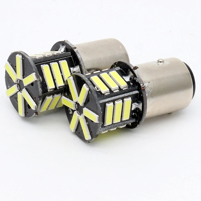 20 штук Super White 1157 BAY15D 7014 фишек 21SMD светодиодный лампы Camper тормоза лампа сигнала поворота огни DC 12 V для автомобиля