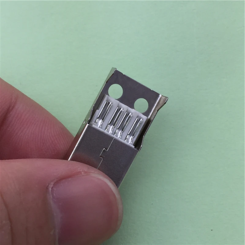 10 шт./лот USB Мужской 4Pin тип разъем G41 с пластиковой крышкой для передачи данных интерфейс зарядки