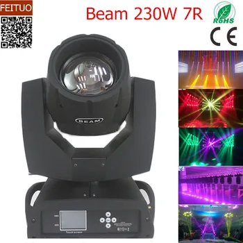 

Beam Stage DJ Light 230w 7r Sharpy Moving Head Spot Gobos Lumiere 16 Prism 7R 230 Moving Head Beam Light