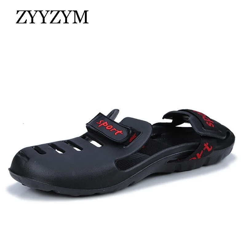 

ZYYZYM Men Sandals 2018 New Spring Summer Non-slip Fashion Trend Personality Light Men's Sandal