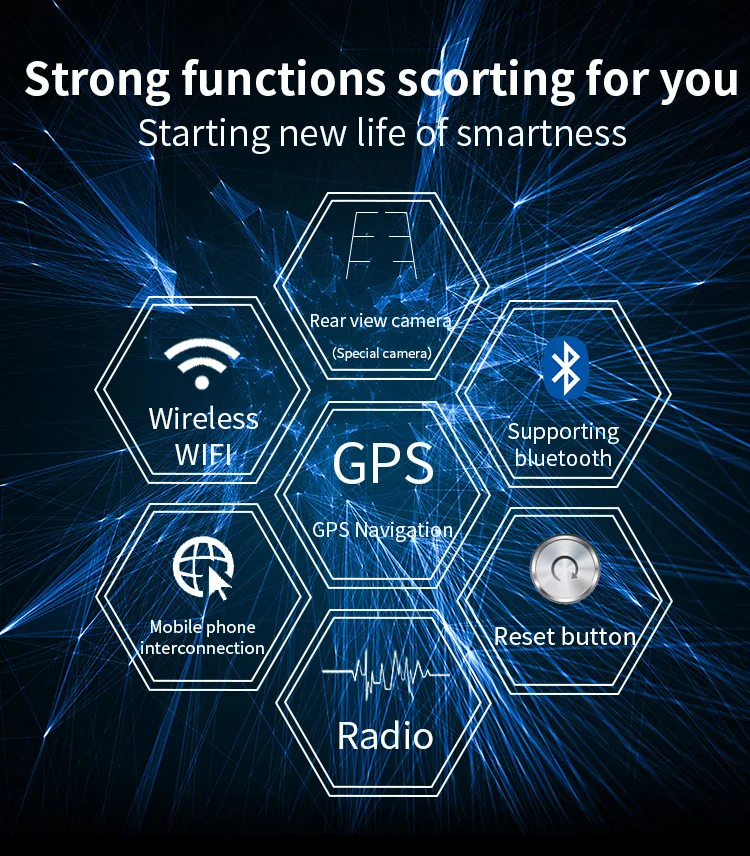Excellent Automobile Capacitance Screen MP5 Player GPS Navigation Integrated Machine 7 Inch Vehicle Mounted Bluetooth Dual Spindle Machine 1