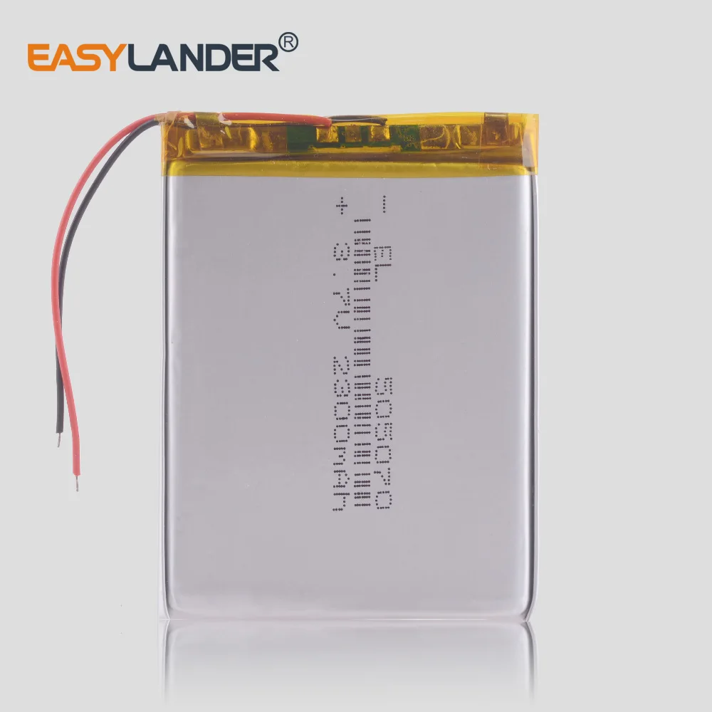 

3.7V lithium polymer battery 505070 055070 wireless transmitter 1800mAH 505068 e-Book tablet pc controller