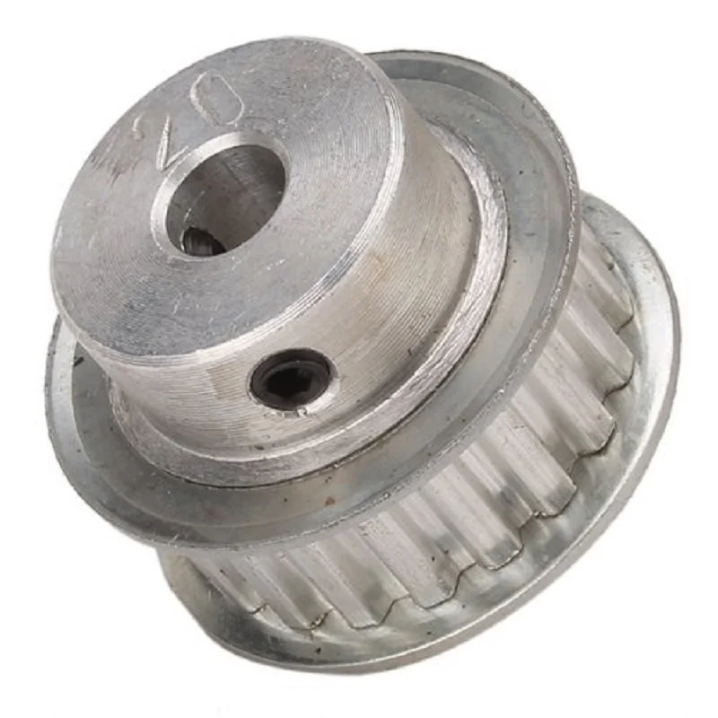 XL Type 20 Teeth Aluminum Timing Belt Pulley 8mm Bore for Stepper Motor