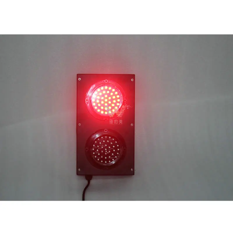 Высокое качество Новая форма 100 мм красный зеленый светодиодный свет светофора для школы обучения и упаковки