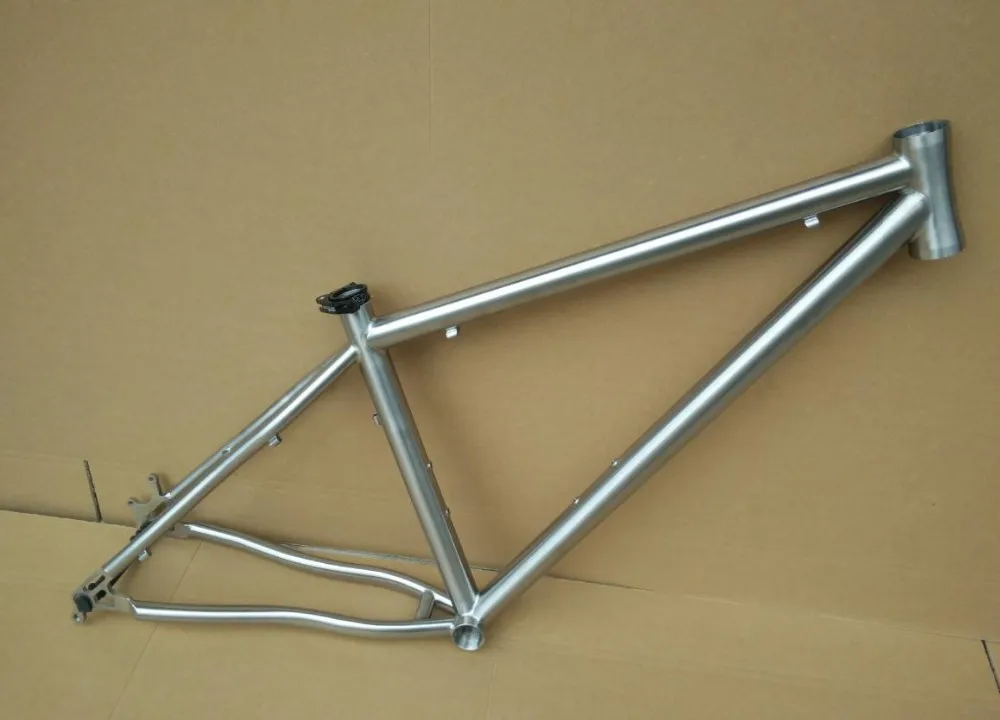 Top Titanium  Disc brakes  Titanium  frame  Kalosse  27.5*17 inch  frame  MTB frame  Mountain bike 27.5er 3