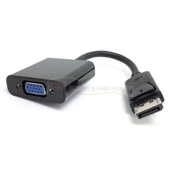 

DP DisplayPort Display Port Source to VGA Female Sink Monitor Projector Cable Support ATI Eyefinity 20cm