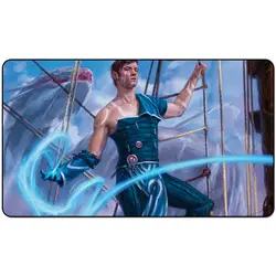 Волшебный коврик для игр: JACE, CUNNING CASTAWAY art, игровой коврик 60 см x 35 см (24 "x 14") Размер