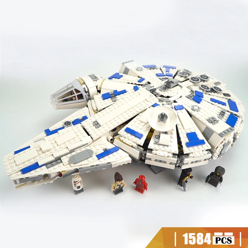 

Star Series War 05142 Building Blocks Force Awakens Millennium compatible with Lego 75212 Toys Falcon Model Kids Christmas Gift