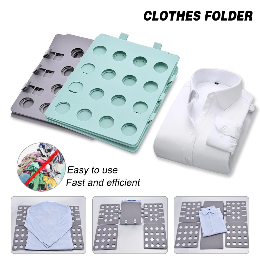 

1PCs T Shirt Folding Board Clothes Folder Durable Laundry Folder Boards Save Time Quick Clothes Folding Board Clothes Holder