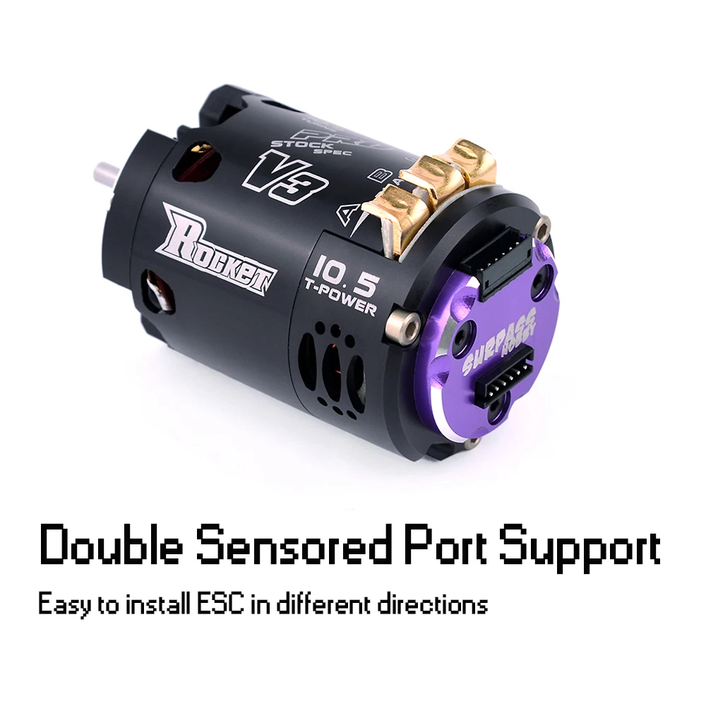 Amazon | GoolRC ロケットV3 540 13.5TセンシングブラシレスSPEC