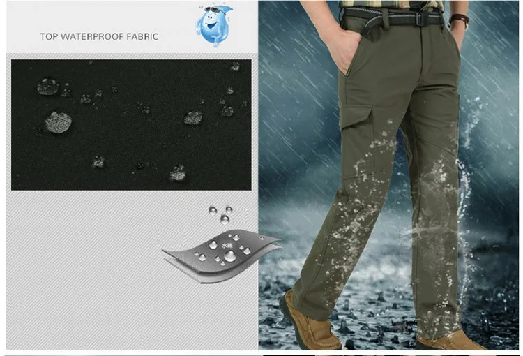 Быстросохнущие повседневные брюки мужские летние армейские военные стильные брюки мужские тактические брюки карго мужские легкие водонепроницаемые брюки