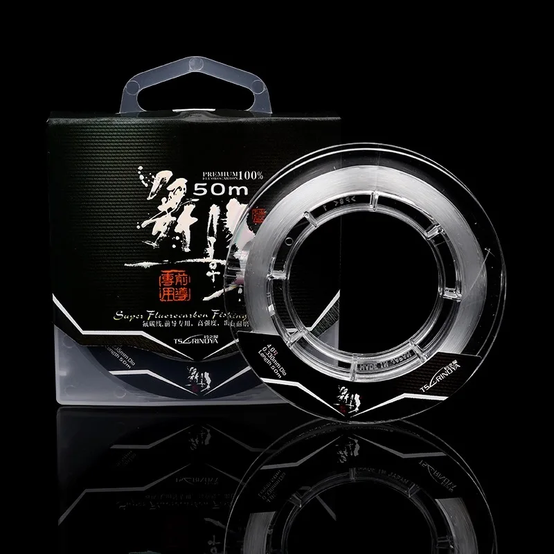 Фторуглеродная рыболовная леска 50 м|fluorocarbon fishing line|fishing linefly line |