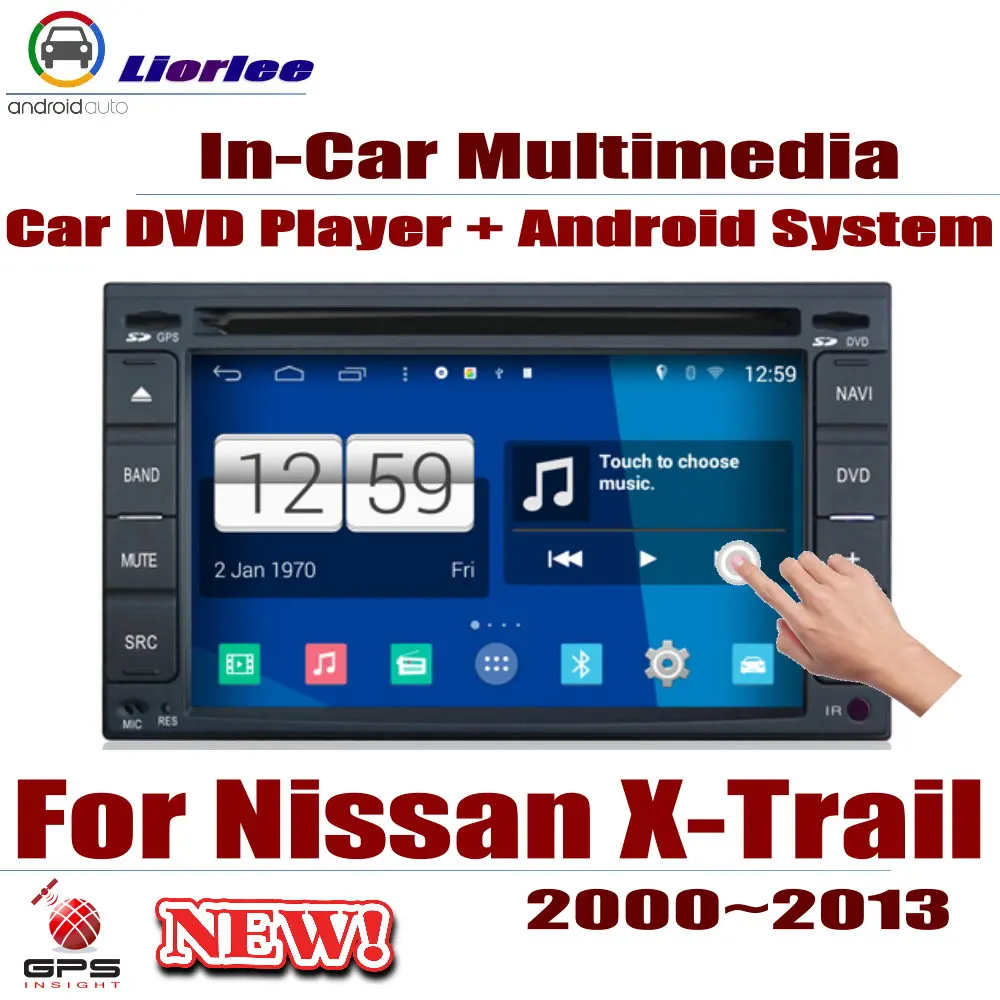 

Car Android System Android 8 Core A53 Processor IPS LCD Screen For Nissan X-Trail (T30/T31) 2000~2013 Radio DVD Player GPS Navi