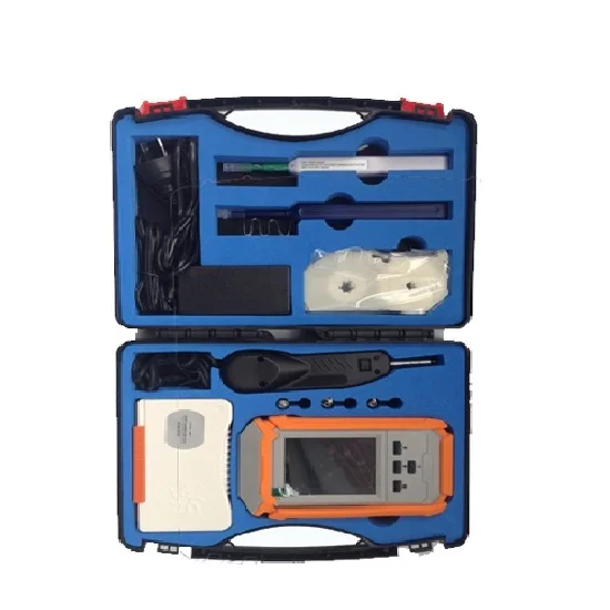 

Optic Fiber Check Clean Set VD-FC1M With inspection Video Microscope Inspection Probe 1.25 and 2.5 mm Cleaner Pen Cleaner box