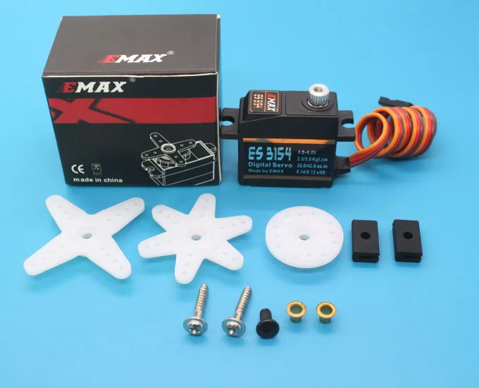 

EMAX ES3154 17g Bearing Metal Digital Servo