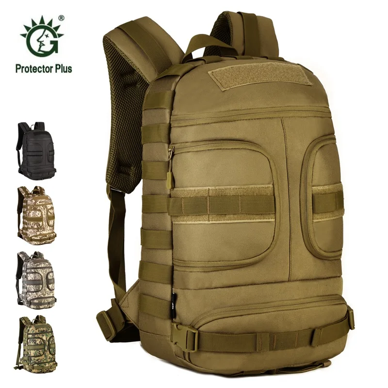 

Camo Tactical Backpack 35L Military Army Bag Big Volume Mochila Waterproof Hiking Hunting Backpack Tourist Rucksack Sports Bag