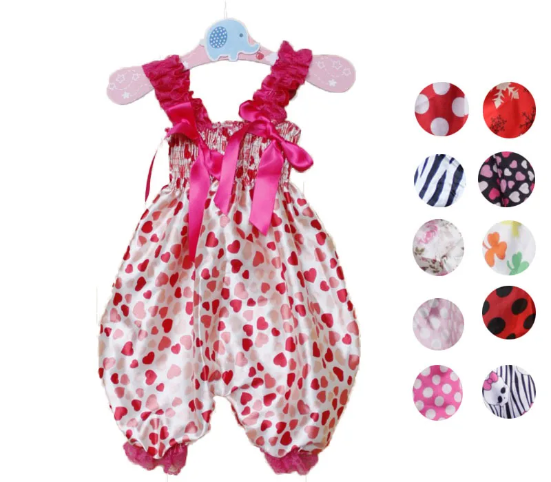Infant Baby Girls Floral Romper Jumpsuits 0 3 Yrs Toddlers Kids Ruffles