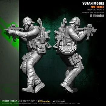 

YUFAN Model Original 1/35 US Commando New Resin Soldier YFWW35-1848 KNL Hobby