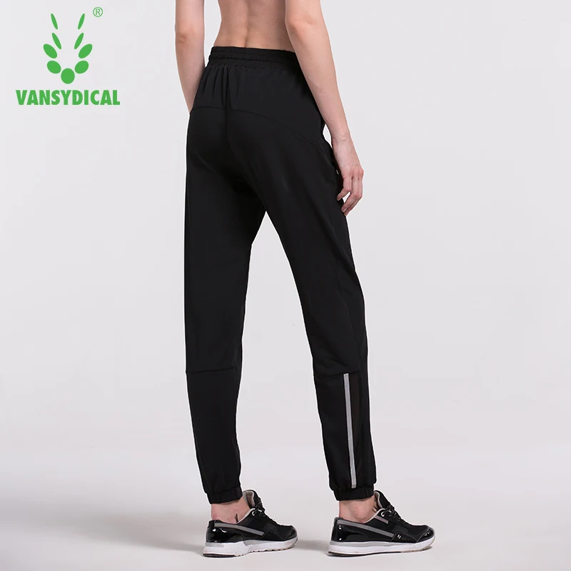 Vansydical спортивные штаны для бега женские тренировочные брюки йоги свободные