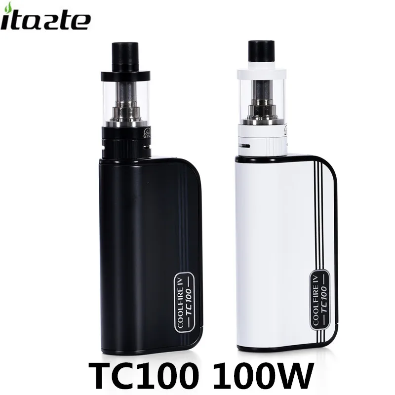 Original innokin itaste Electronic Cigarette Cool Fire 4 TC100 Vape Box Mod 100W 3300mah TC100 For Isub-v Atomizer X9088