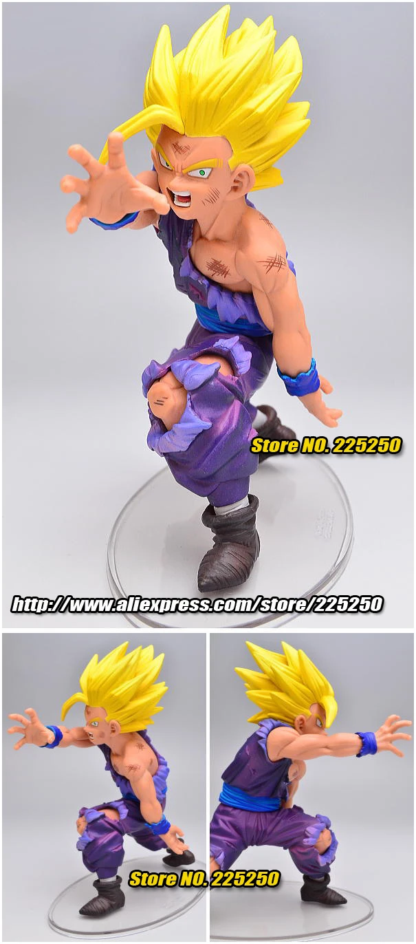 Обувь для косплея; аниме «Драконий жемчуг Z " Banpresto драматический стенд Коллекция Рисунок 1st сезон vol.1-Супер Saiyan Сын Гохан