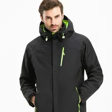 Мужская и wo мужская одежда штурмовика два комплекта ветронепроницаемой, водонепроницаемой и флисовой внутренней желчной палочки альпинистская Лыжная одежда