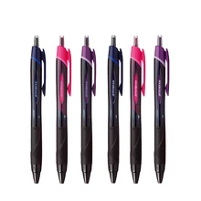 Uni винтажные цветные гелевые ручки стержень цветные масляные чернила гелевая ручка шариковая школьные канцелярские принадлежности офисные принадлежности, ручки 0,38/0,1 SXN-150/C/S