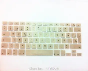 

For MacBook Pro 13.3" 15.4" 17" Air 13" Retina 15" Membrana teclado espanol EURO Spainish ES language Keyboard Guard Cover
