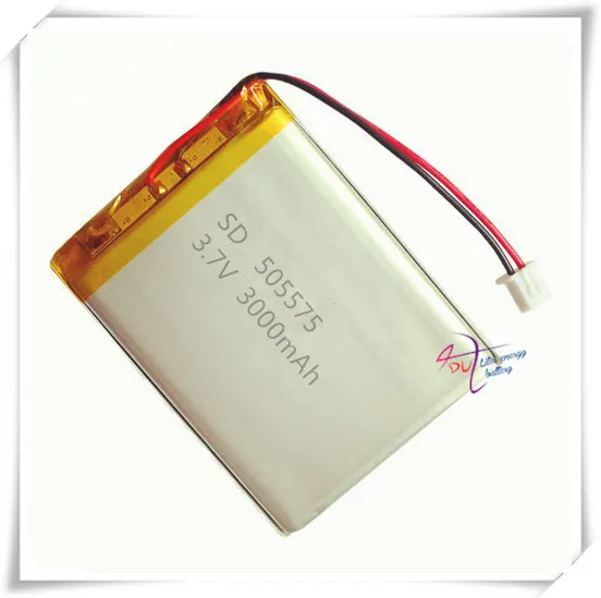 XHR-2P 2.54 505575 mobile power in 3000mAh 515573 3.7V lithium polymer battery with protection board | Электроника