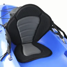 Роскошное мягкое сиденье для лодки-Каяка, мягкая и противоскользящая мягкая база с высокой спинкой, регулируемая подушка для Каяка со спинкой
