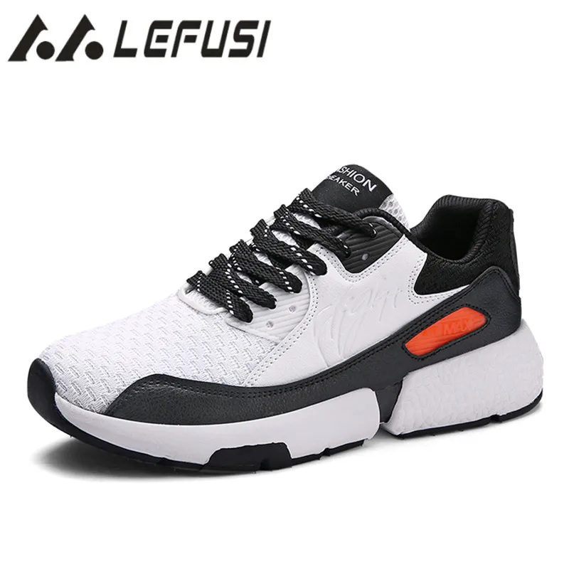 Big Size 39-47 Sneakers Mesh Shoes Men Non-slip Soft Breathable Lace-Up Round Toe Low-Cut Flat Lightweight Outdoor Casual | Обувь