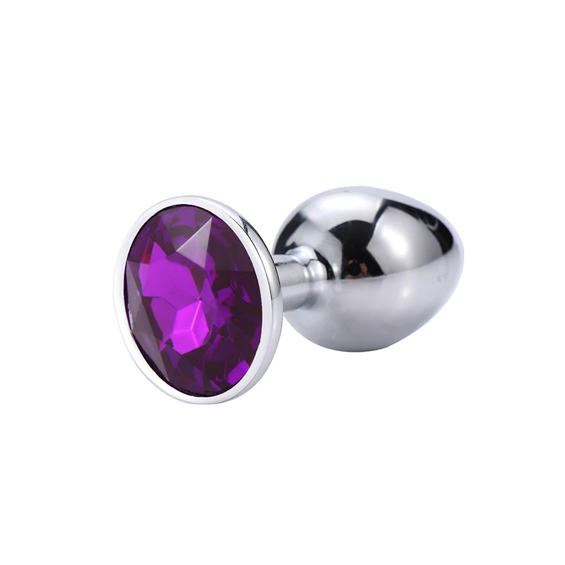 Bosly Stainless Steel Butt Plug Metal Anal Beads With Crystal Jewelry Adult Sex Toys For Men Woman Gay | Красота и здоровье